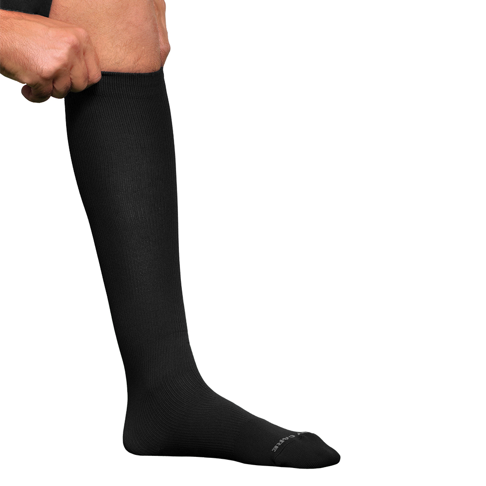 MEDIAS DE COMPRESIÓN TERAPÉUTICA NEGRA 15/20